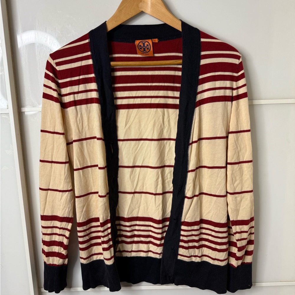Preloved Tory Burch Cardigan 100% Cotton